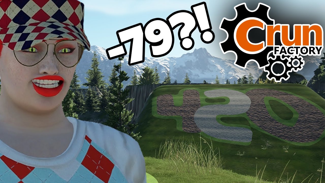 THIS CUSTOM COURSE IS ABSURD! (CF Plays PGA Tour 2K21)