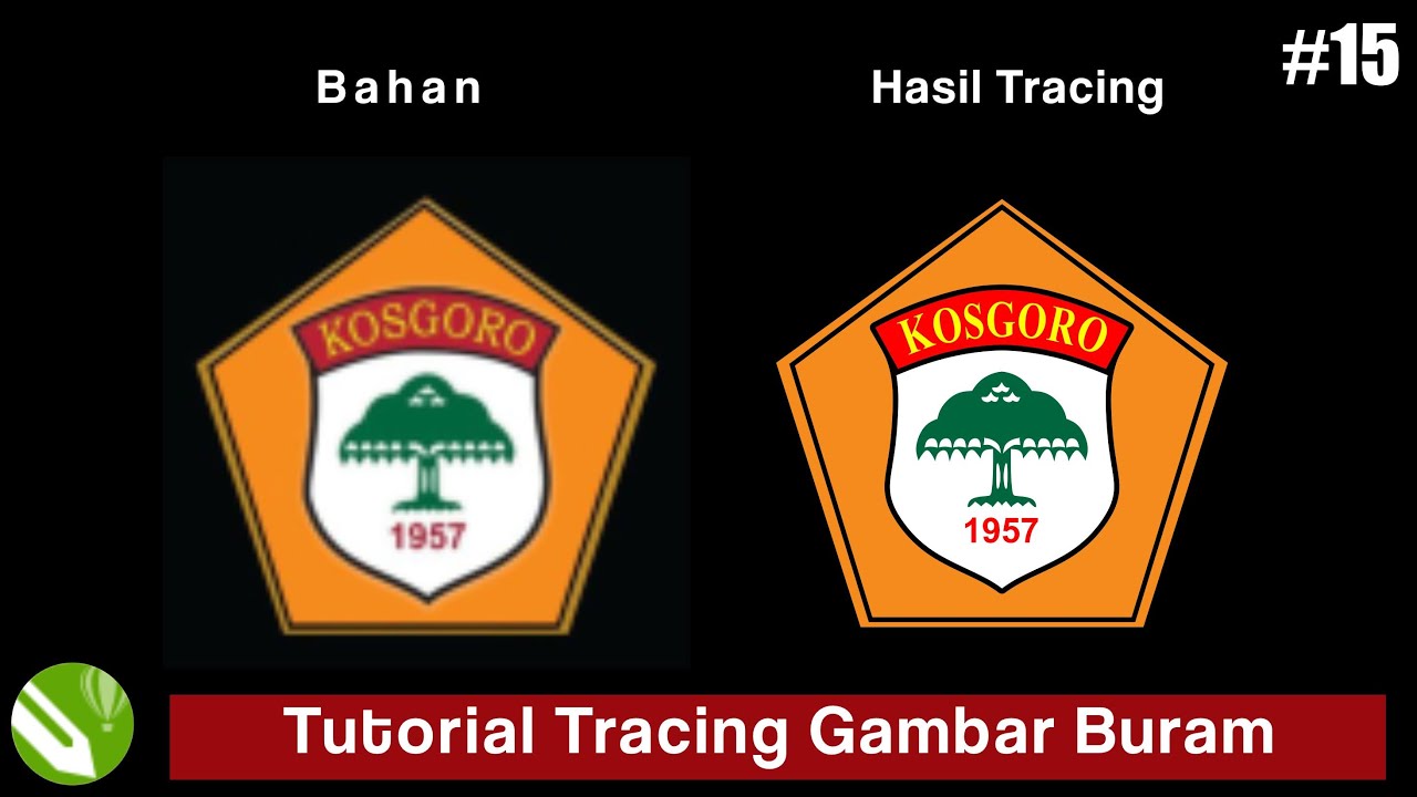 Tutorial Tracing Gambar Buram Menggunakan corelDRAW