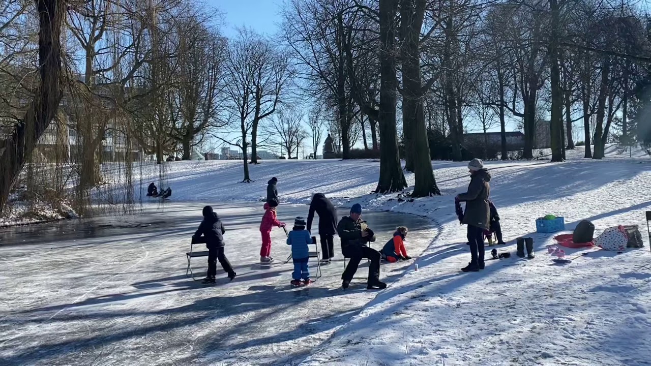 # 254 Февраль.Зима. Роттердам.Городской парк/Rotterdam.Het Park 13.02.2021