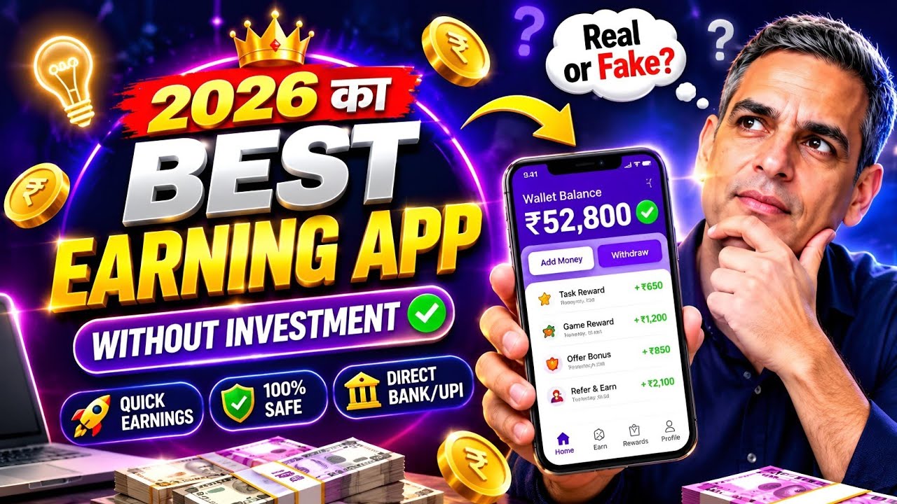 2026 BEST NEW EARNING APP TODAY | NEW LOOT OFFER TODAY | MONEY EARNING APPS | ONLINE EARNING APP