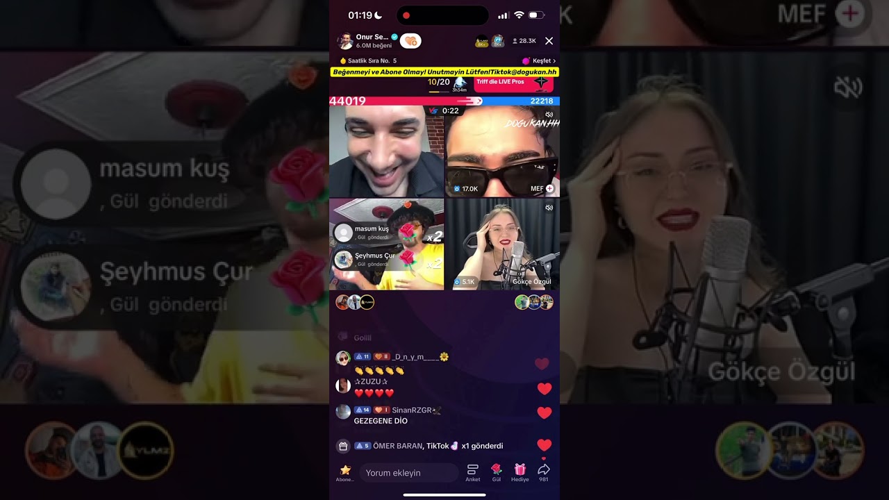 🔴 Onur Sermik 11.06.2023 (Part 3/3) Tiktok Canlı Yayın