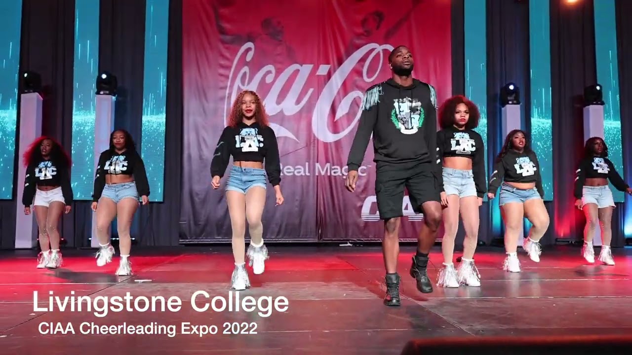 LIVINGSTONE COLLEGE CIAA 2022 CHEERLEADING EXHIBITION