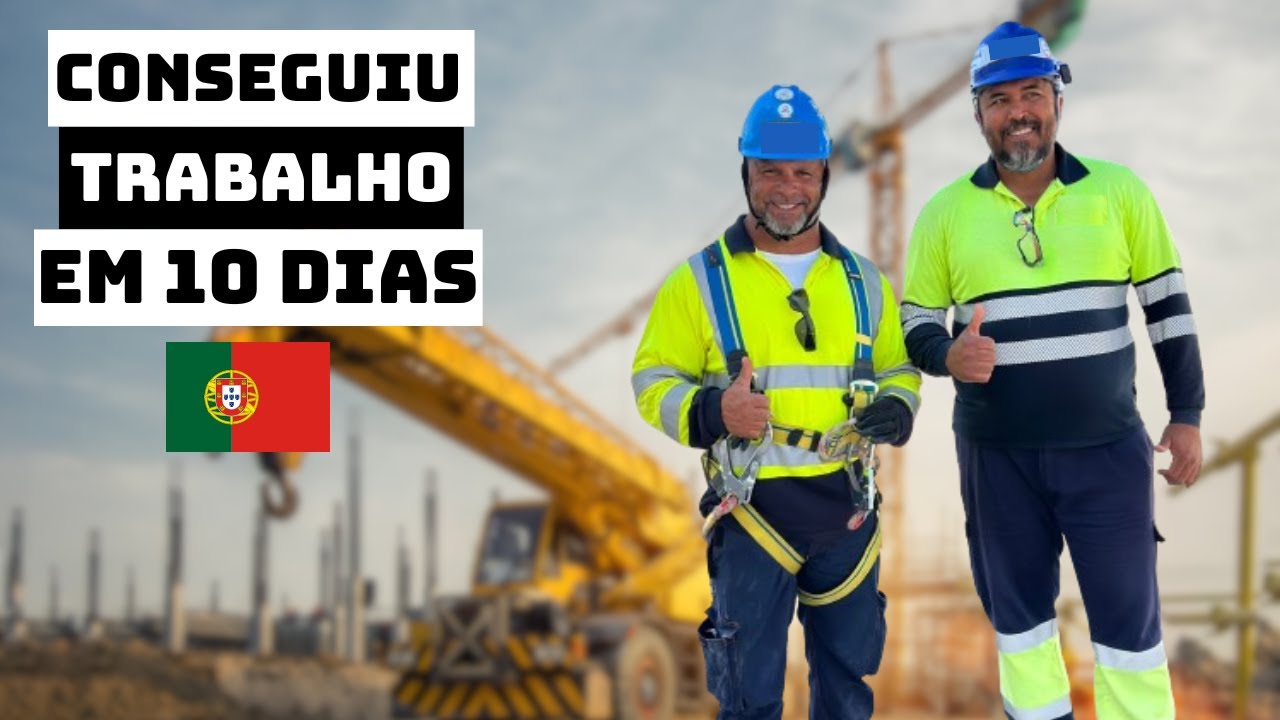🇵🇹 Técnico de segurança do trabalho | Ele já chegou trabalhando na área