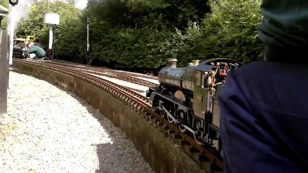 Heath Park Railway / Cardiff Model Engineering Society - Ride behind GWR Manor Class 5