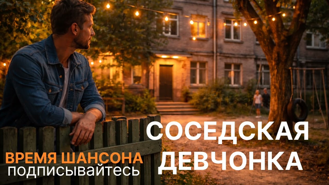 СОСЕДСКАЯ ДЕВЧОНКА #русскийшансон #перваялюбовь #ностальгия #chanson #firstlove #nostalgia #acoustic