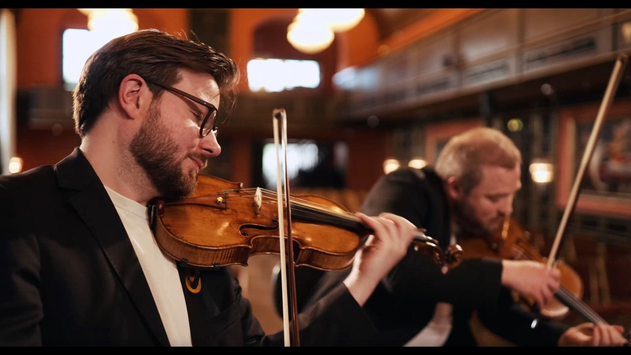 Goldmund Quartet - F. Mendelssohn: Frühlingslied, Op. 62 No. 6 (Official Music Video)