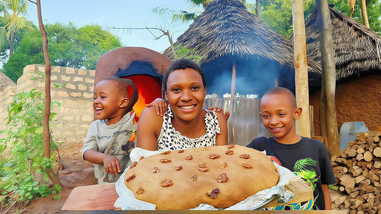 You Won’t Believe This Banana Bread!🍞🍌🔥 Baked in Clay Oven + Timber Shopping for Our Dream Home 🏡🪵