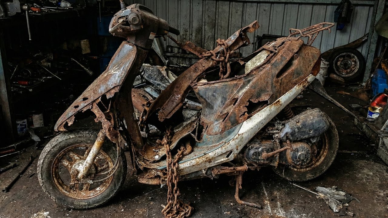 $200 Honda Dio Restoration | Bringing a 1990s JDM Scooter Back to Life