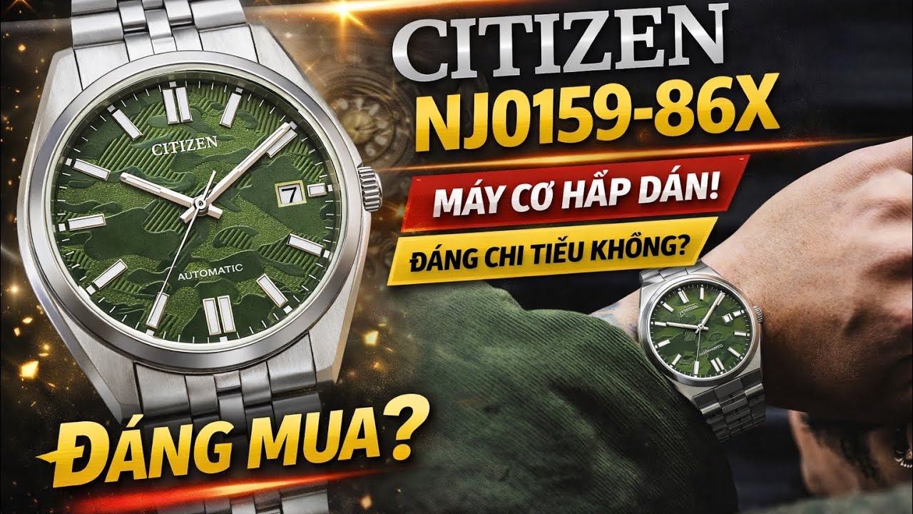 Citizen NJ0159-96X - Mặt Số Cao Độc Lạ | Đồng Hồ Cơ Nhật Bản Đáng Mua ? | TIMEWISE