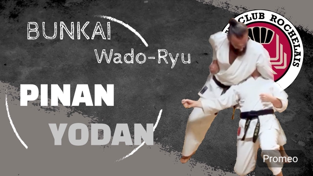 Initiation au Bunkai - Bunkai for beginners - Pinan Yodan - Karaté Wado Ryu