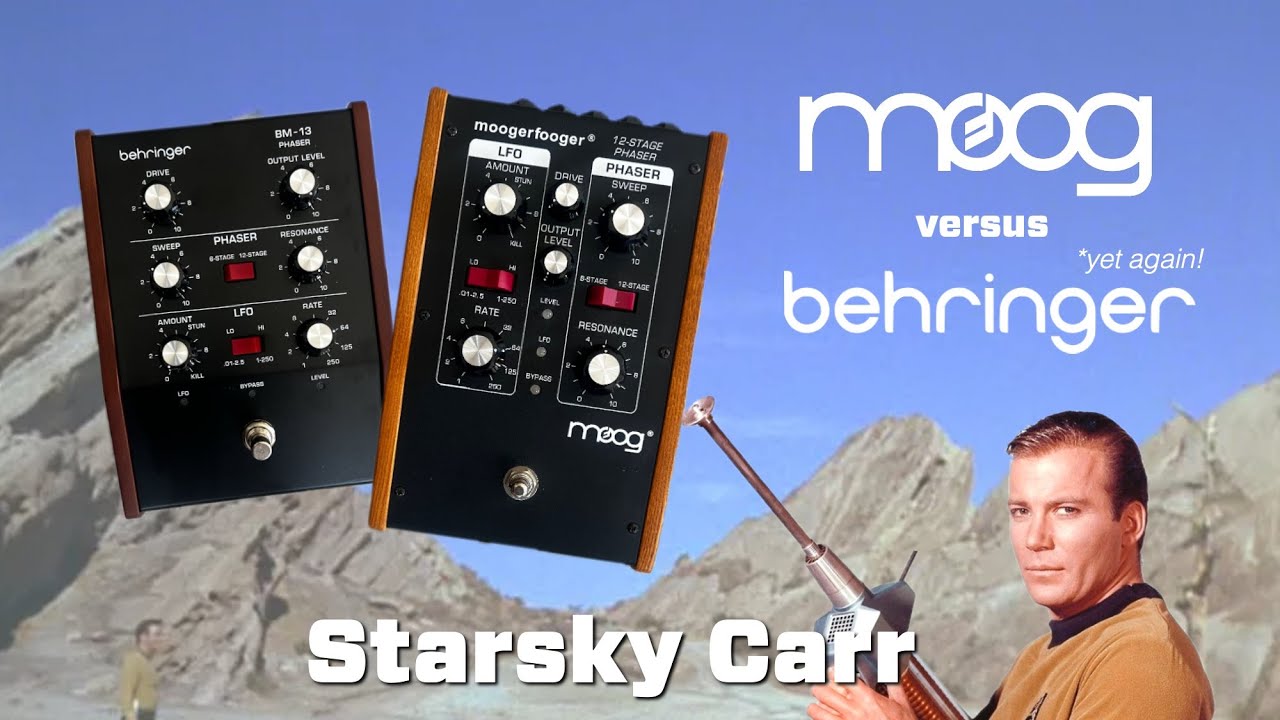 Это просто СУПЕР! // Behringer Phaser BM13 против Moogerfooger MF103