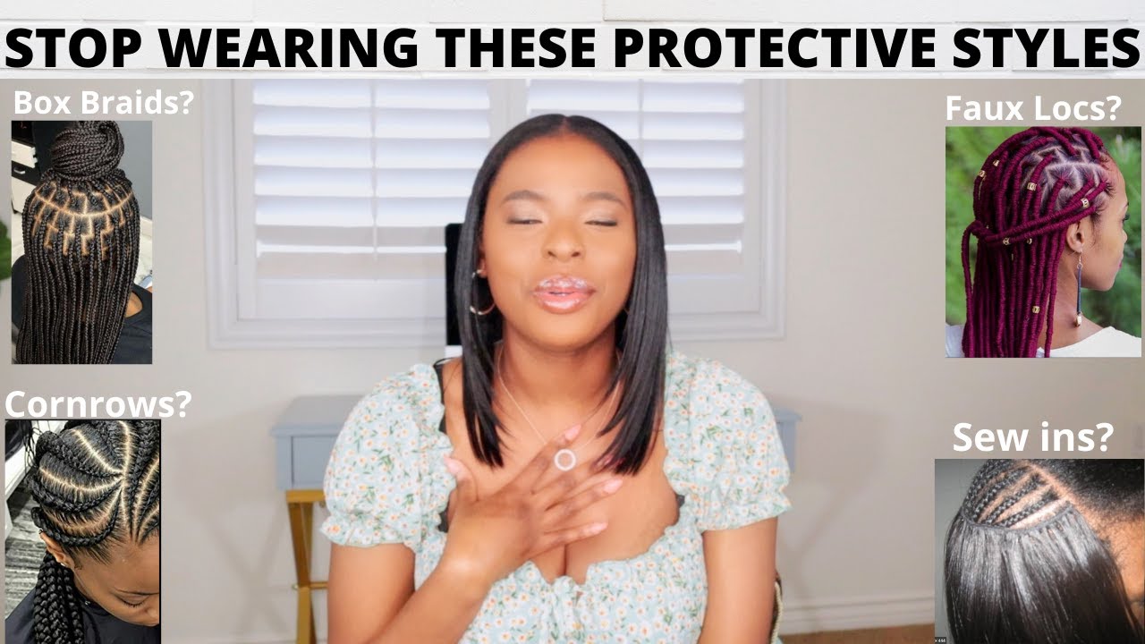 These Protective Styles Are Not For Relaxed Hair! Here's Why..