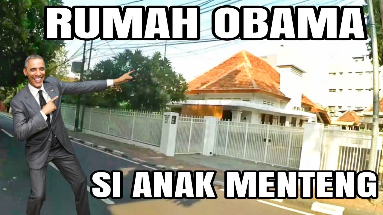 RUMAH OBAMA DI MENTENG