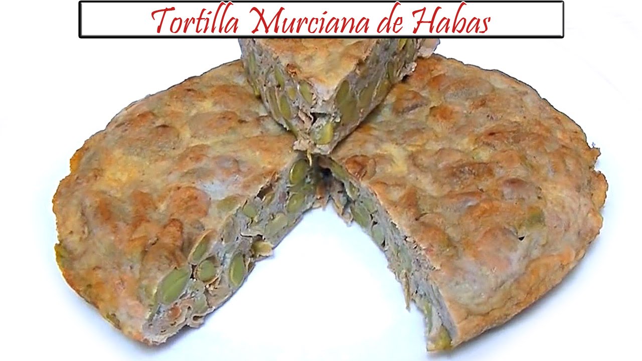 Tortilla Murciana de Habas | Receta de Cocina en Familia