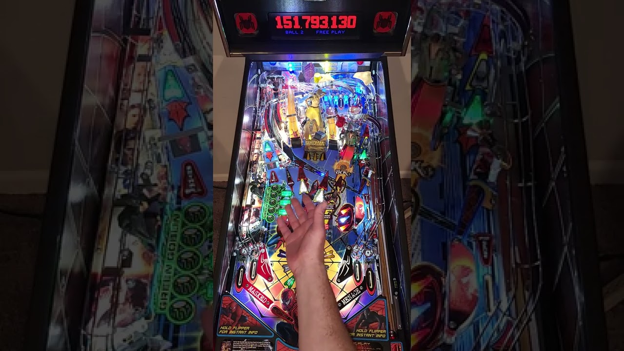 Stern Spider-Man Pinball Gameplay