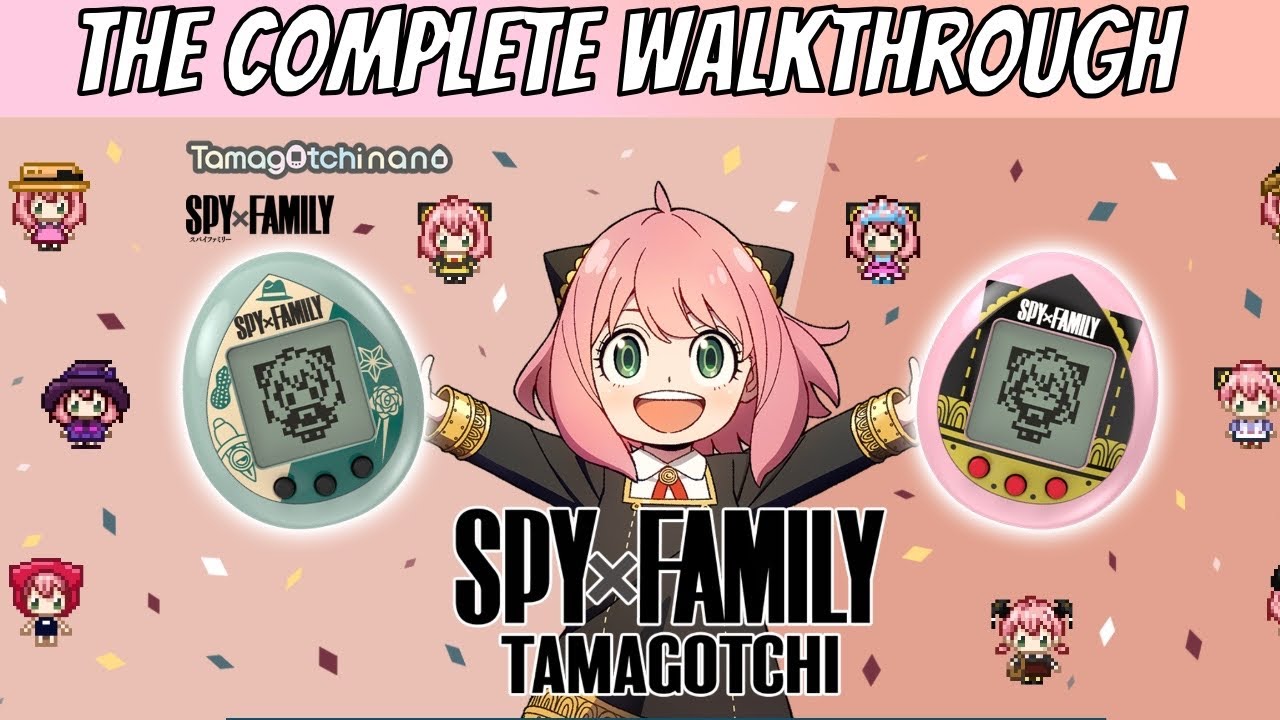 SpyXFamiliy Tamagotchi Nano Walkthrough -  What outfits can we get for Anya?