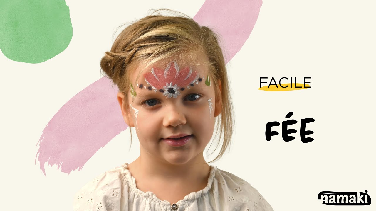 Children's make-up tutorial - Fairy | Namaki