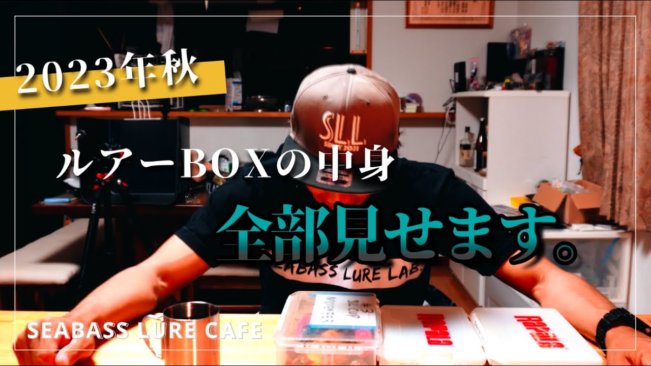 【ルアーBOX紹介】今年のハイシーズンの一軍ルアーたちをご紹介します。【シーバス】