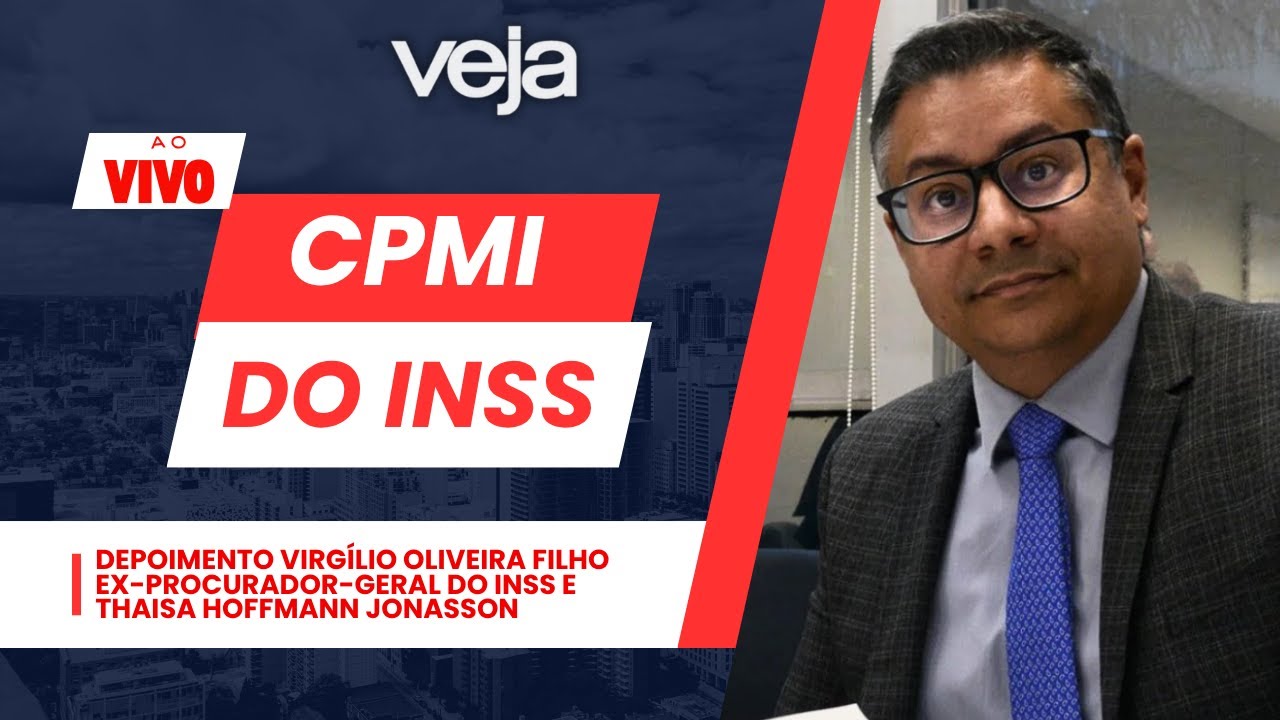 AO VIVO: CPMI ouve depoimentos do ex-procurador do INSS e da esposa sobre desvios bilionários