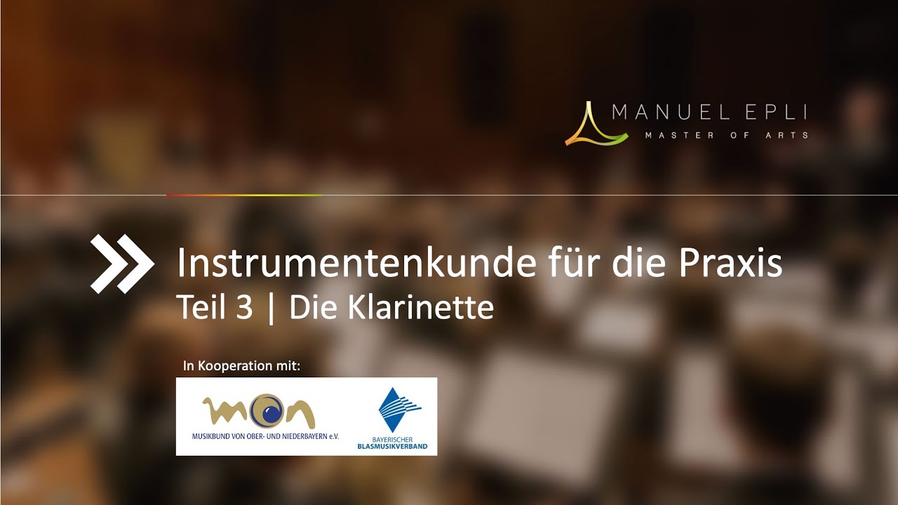 Praxiswissen Blasorchesterleitung | Instrumentenkunde | Die Klarinette