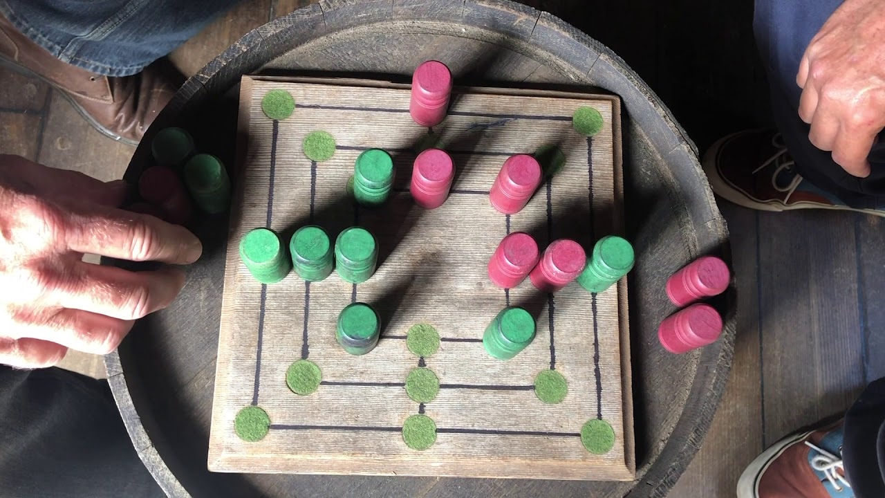 Nine Men's Morris Game Rules