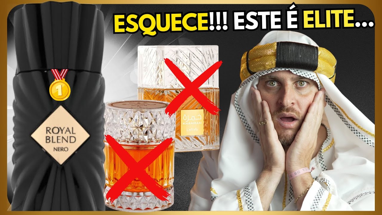 ESQUECE!!! ESSE é ELITE... | ROYAL BLEND NERO - FRENCH AVENUE| Perfume ÁRABE SUPER ELOGIADO#perfume