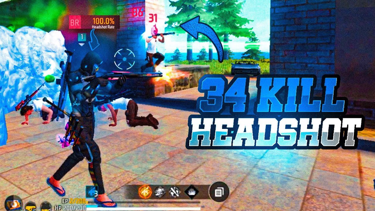 [KING OF STREAM SNIPE]   34 KILL HEADSHOT GAMEPLAY 🔥