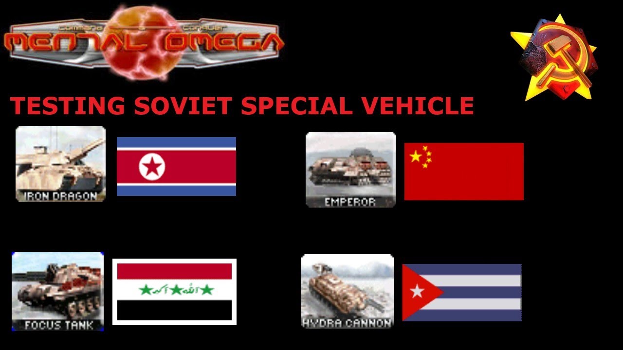 Mental Omega 2.0: Testing Soviet Special Vehicle