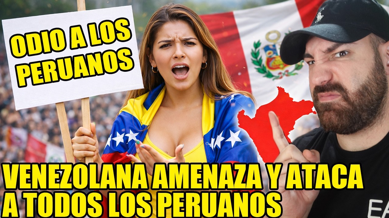 VENEZOLANA ATACA y AMENAZA a TODOS los PERUANOS!!