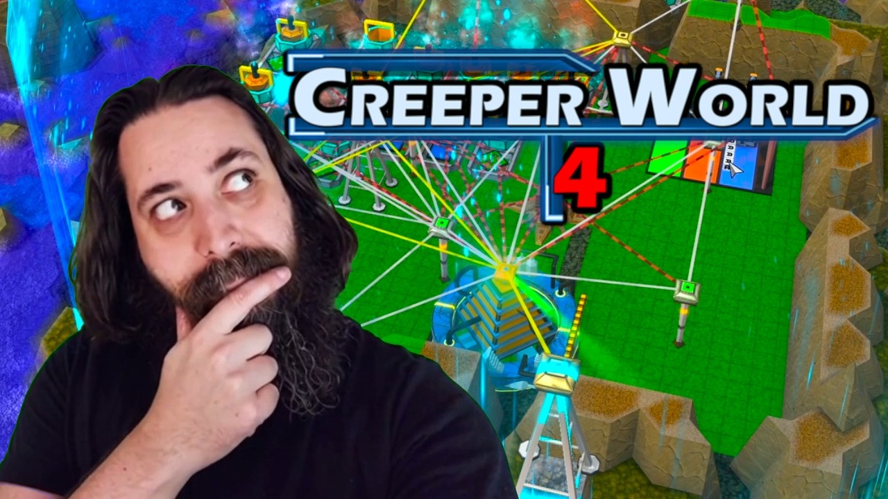 How do you defeat an enemy made of Liquid? - Creeper World 4 Gameplay