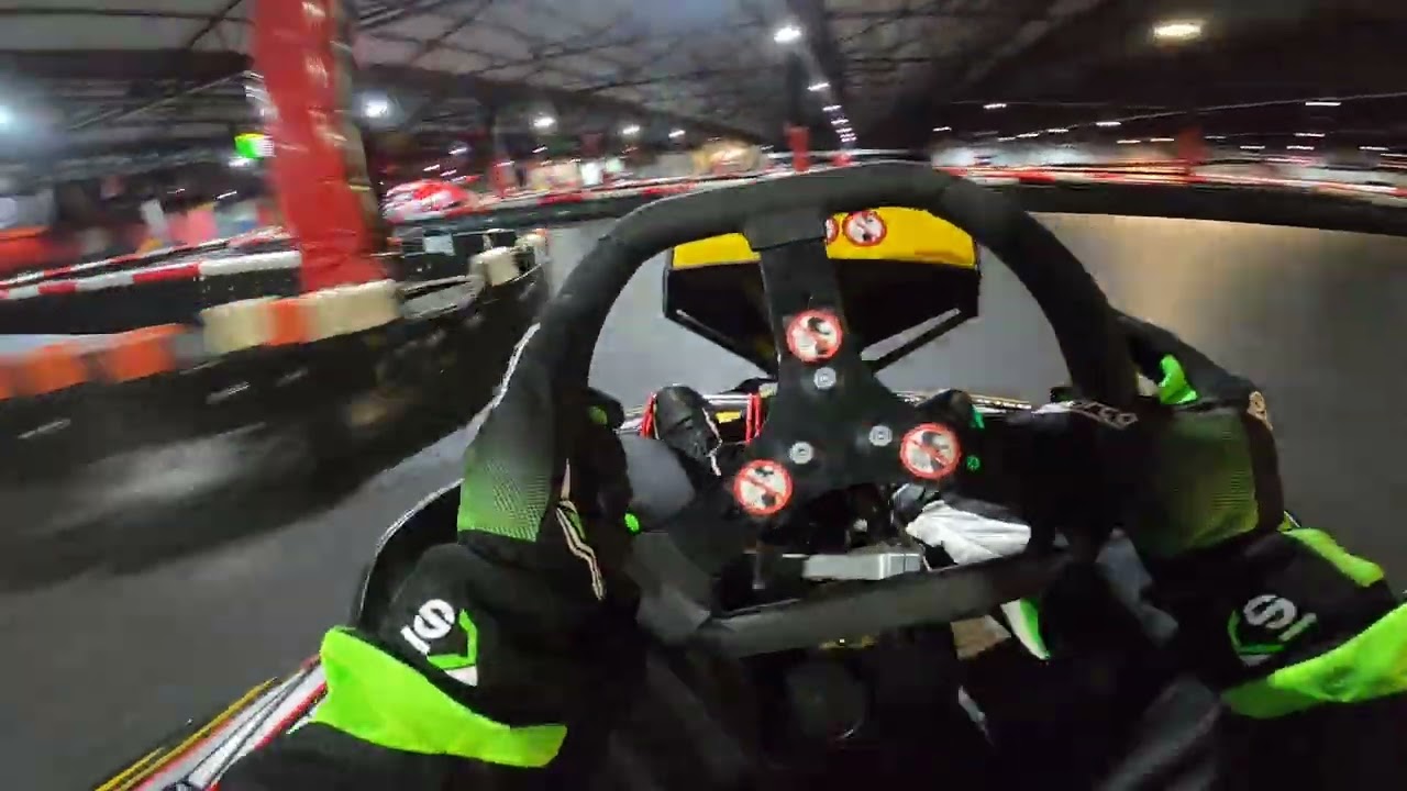 15jan SWS Race 1 Start P14, Finish P12/24 270cc @ Worldkarts Kortrijk
