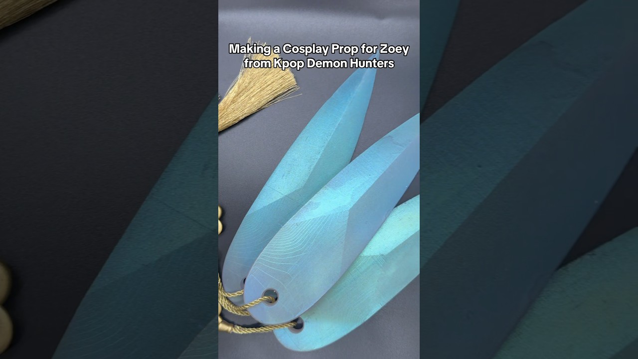 Kpop Demon Hunters 3D Printed Cosplay Prop for Zoey