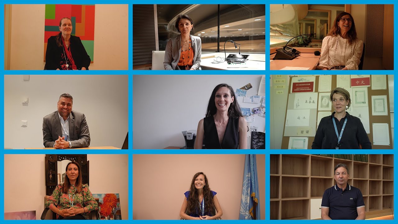 [Audio description] Meet the UN Geneva Multilingualism Action Team