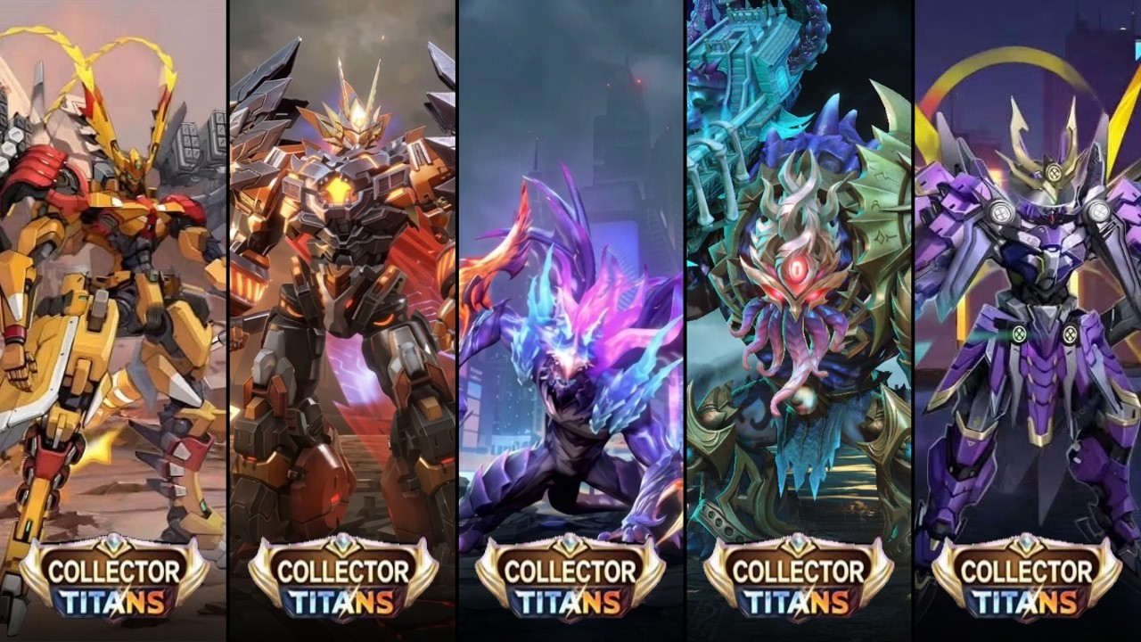 ALL Upcoming Collector TITANS Skins REVEALED! 😱 The Titans Squad is Finally COMPLETE | MLBB