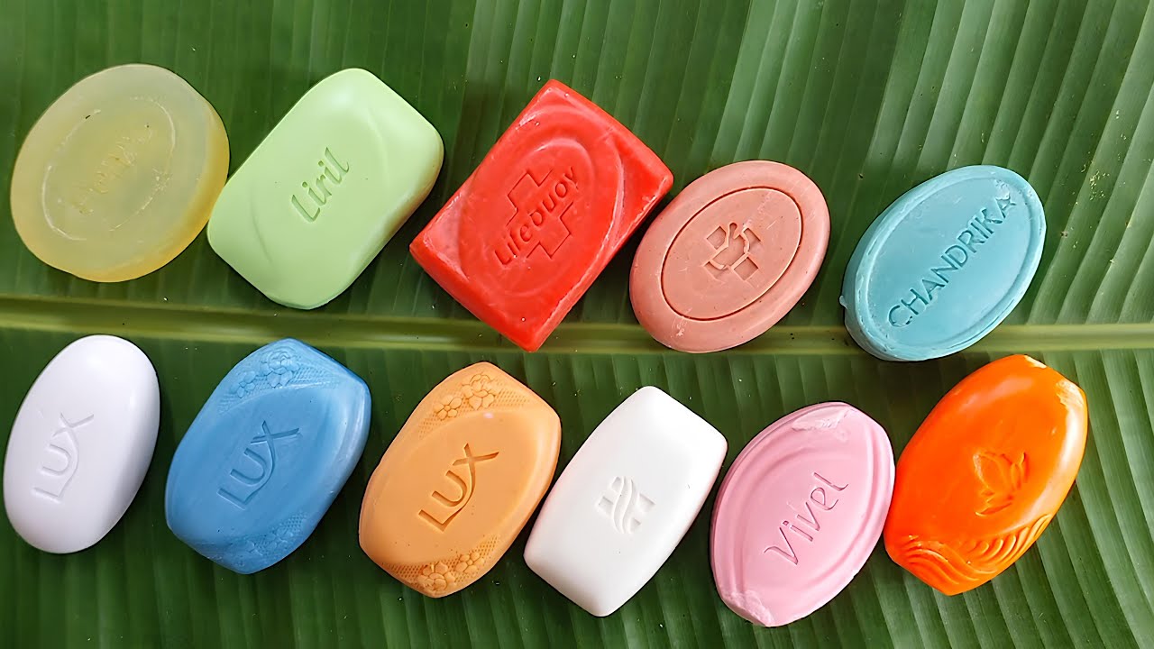 Soap ASMR Tapping & Sounds | Relaxation with Banana Leaf