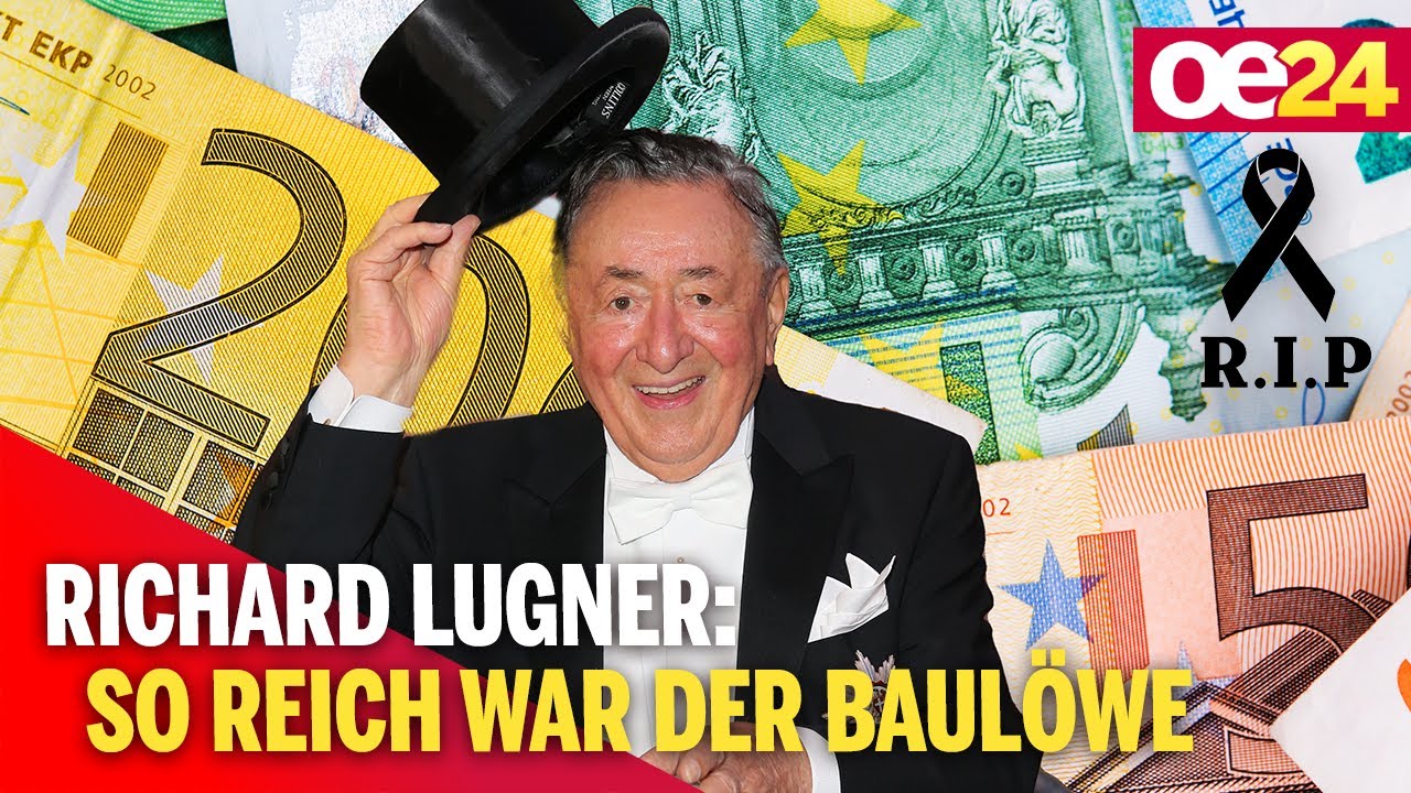 Richard Lugner: So reich war der Baulöwe wirklich