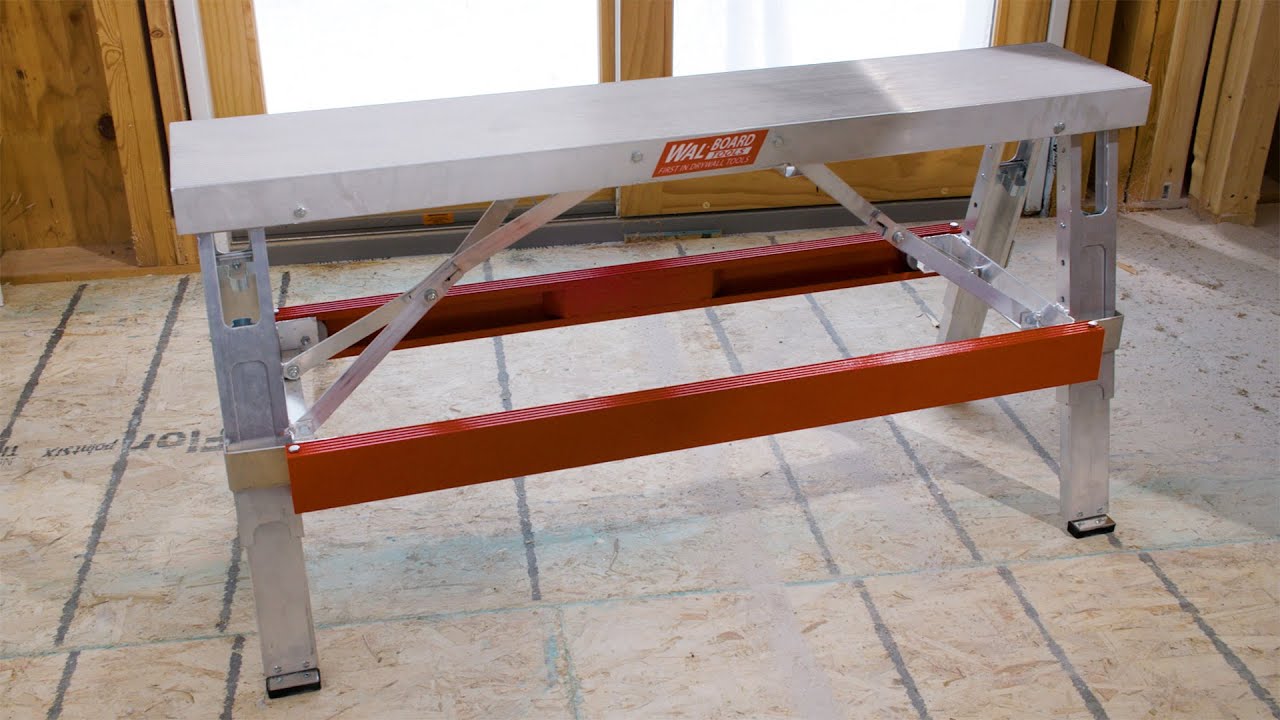 WAL-BOARD TOOLS&reg; Aluminum Folding Bench