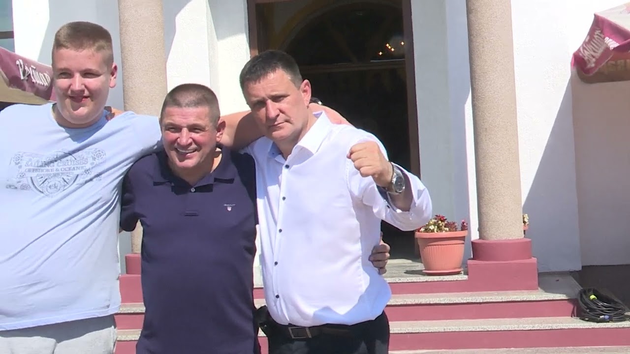 KRSNA SLAVA BRANEŠACA 21 07 2022 KUM SLAVE PROF  DR VLADO ĐAJIĆ