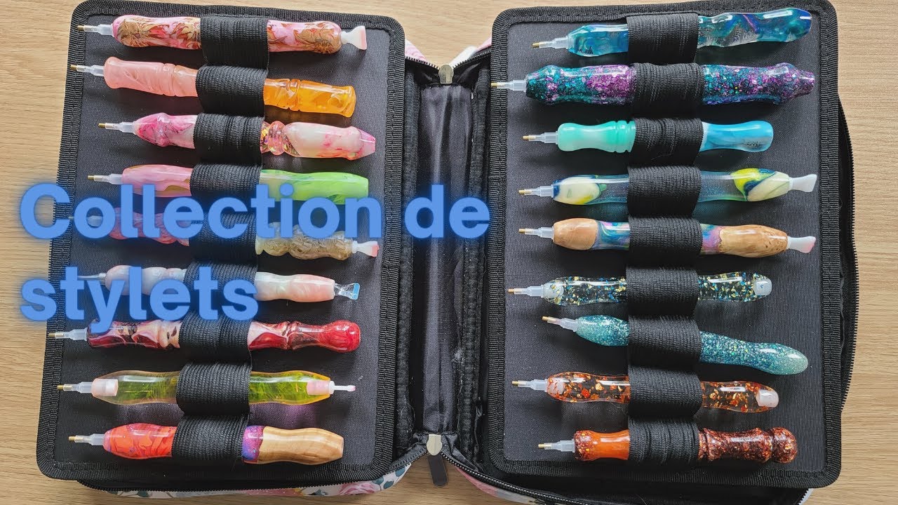 Diamond painting: collection de stylets
