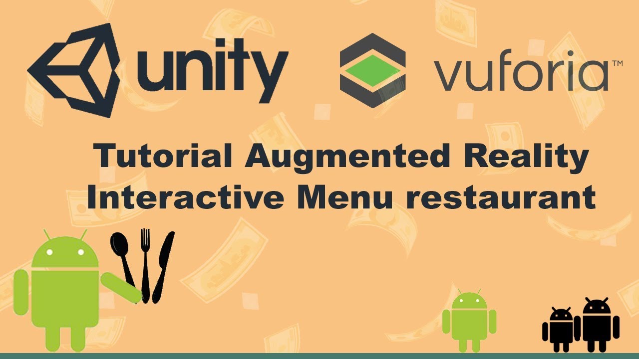 How to create  Interactive Menu restaurant- Augmented Reality  with unitiy 3d and vuforia