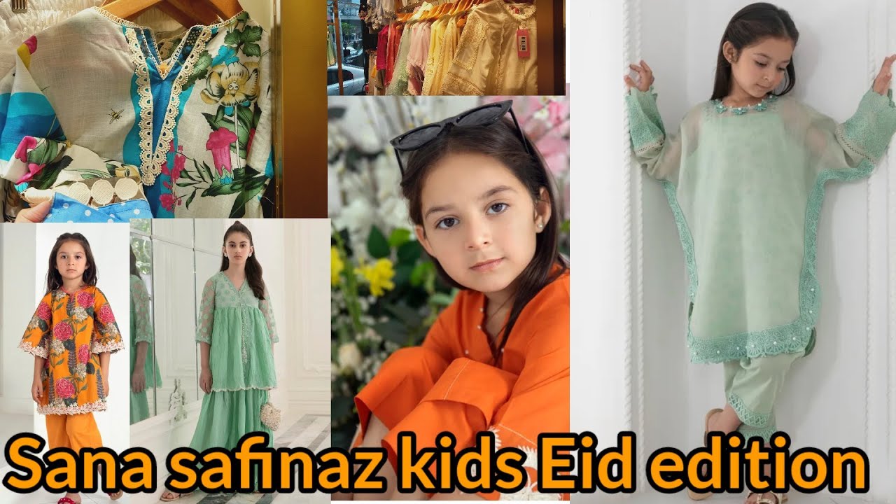 Sana safinaz kids summer collection June 2022| sana safinaz women's luxury lawn collection June 2022