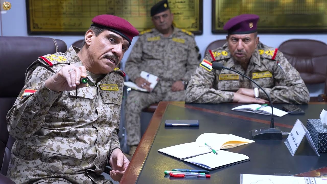 رئيس أركان الجيش يزور قيادة عمليات ميسان وفرقة المغاوير الثانية والعشرين