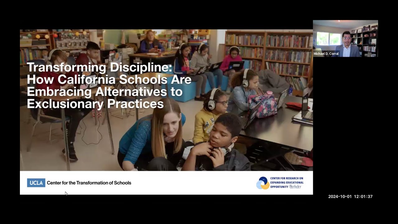 Transforming Discipline: How California Schools Are Embracing Alternatives to Exclusionary Practices