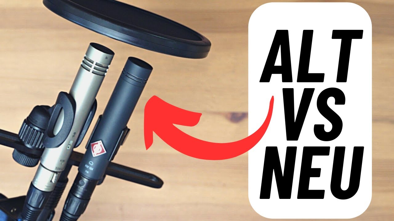 VINTAGE HYPE - klingen alte Mikrofone besser? Neumann KM184 vs Vintage KM84 Vergleich