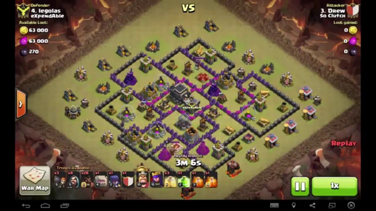 Hog Pathing | Insane TH9 3 Star | Anti-3 Star Base