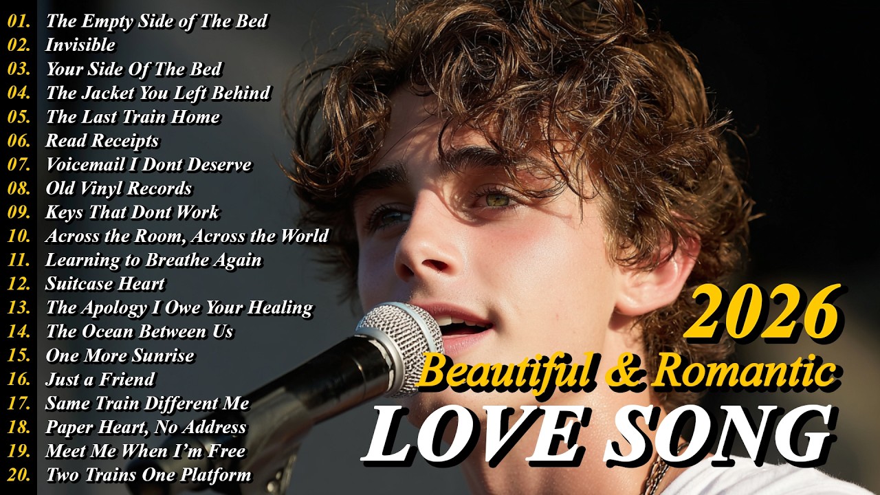 Beautiful Love Songs 2026 | Relaxing & Emotional Melodies | Romantic Ballads