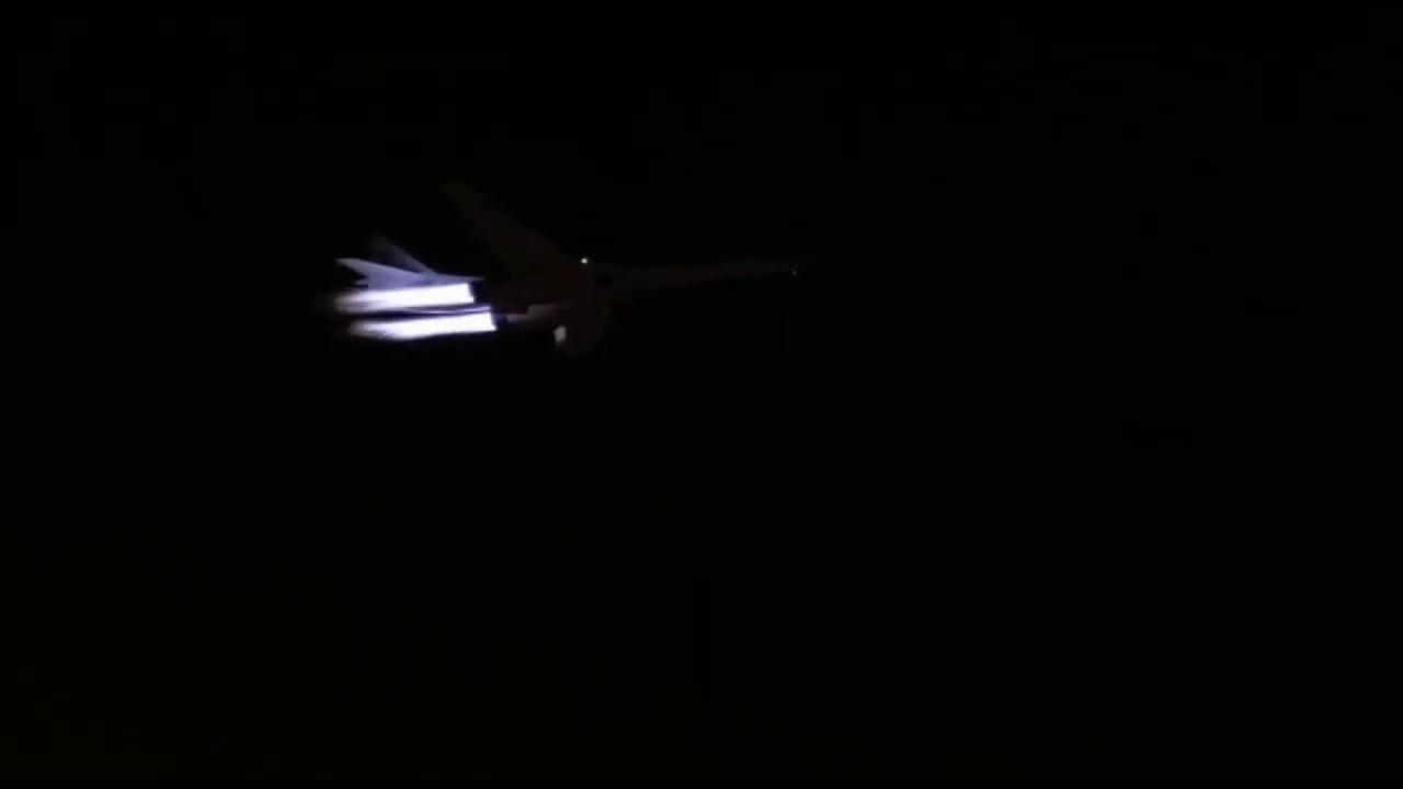 Russian Tupolev Tu-160 Blackjack (Туполев Ту-160 Белый лебедь) taking off from FOAR - ORTIA