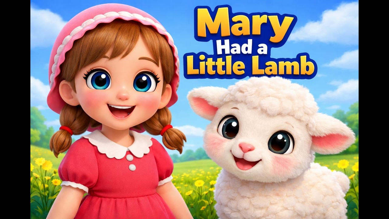 Mary Had a Little Lamb 🐑 |  Ember Tales Nursery Rhymes
