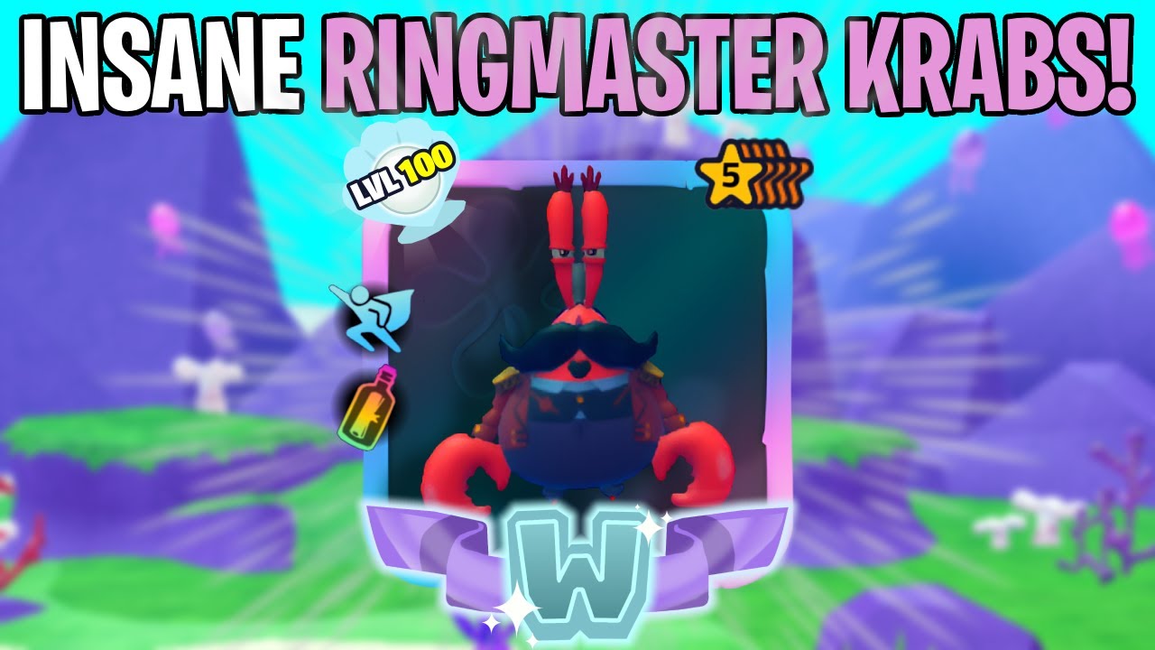 INSANE NEW RINGMASTER KRABS ! In spongebob Td...