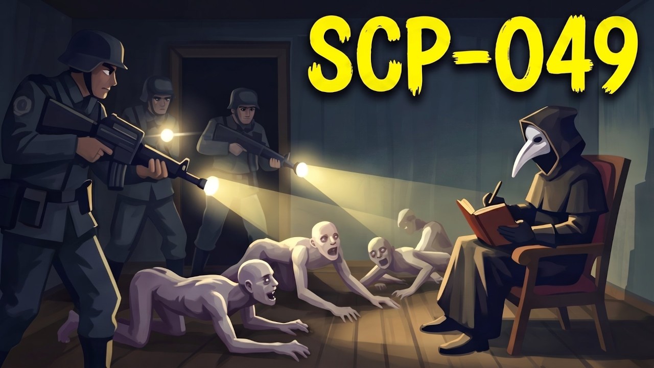SCP-049 - the Plague Doctor Captured (SCP Animation & Story)
